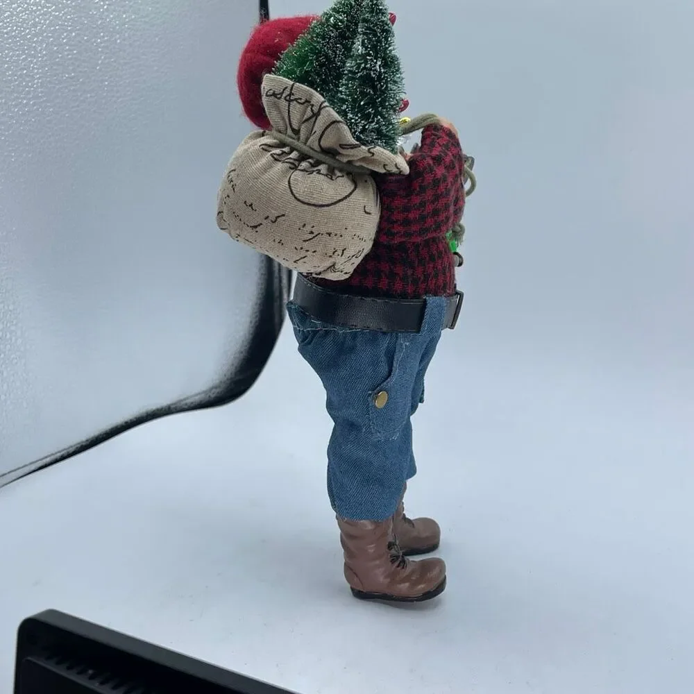 Possible Dreams Department 56 Clothtique Woodsey Santa.